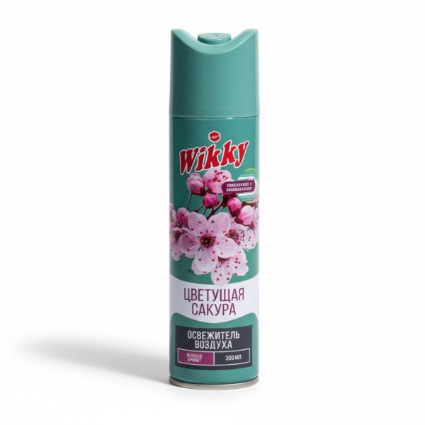Викки Освежитель воздуха Цветущая сакура 300 мл (24)