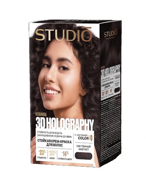 Студио 3Д 3.66 Темный аметист 50/50/25/15 мл