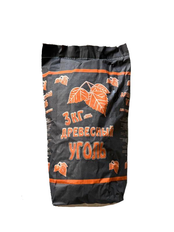 Уголь древесный 20л ЧЕРНЫЙ (2кг)