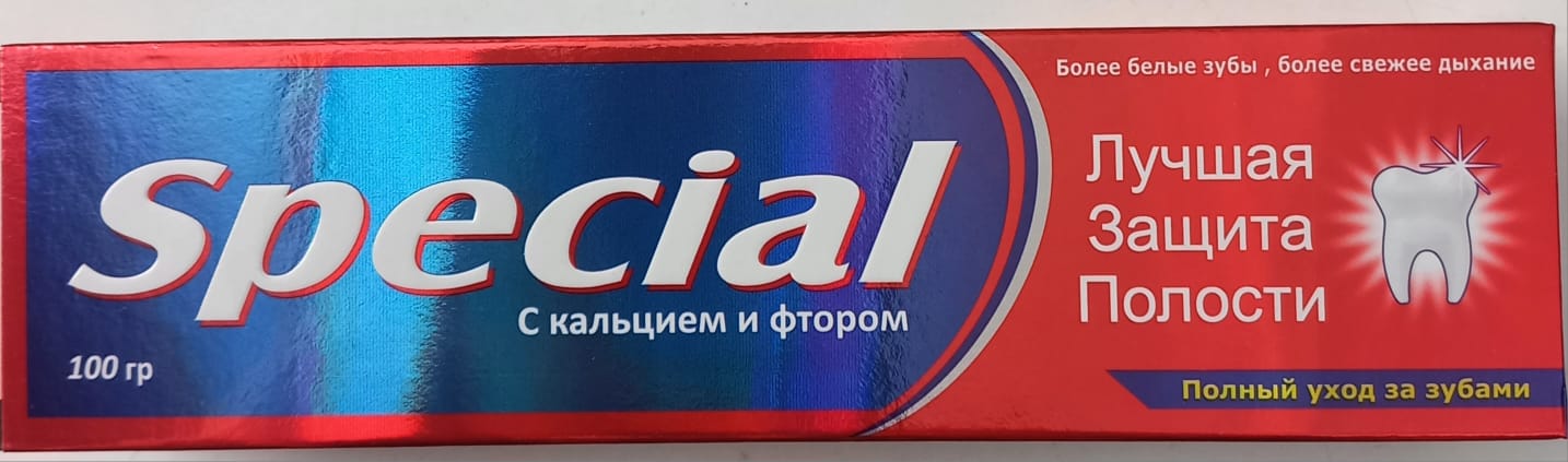 Зуб паста SPECIAL BETTER CAVITY PROTECTION Защита от кариеса 100г/72