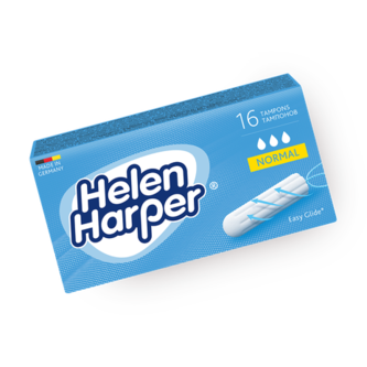 Тампоны б/аппликатора Helen Harper Normal 16 шт