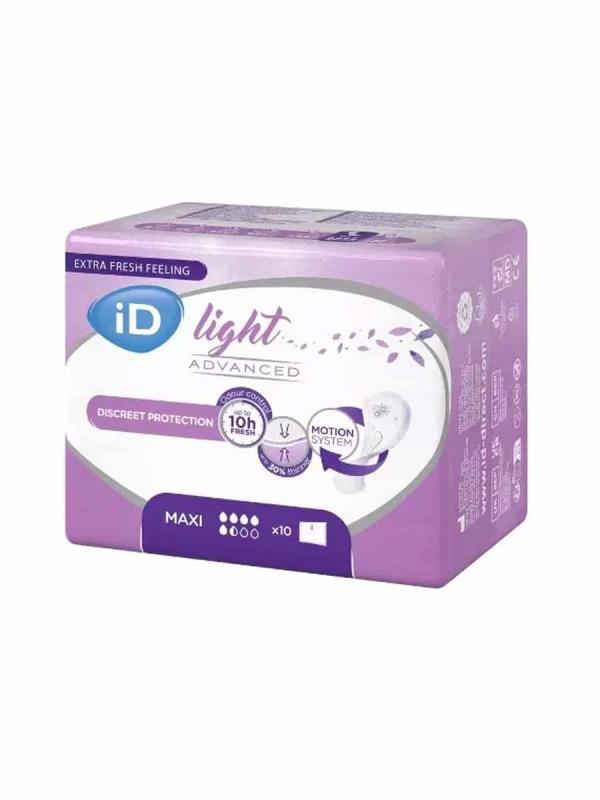 Урологические прокладки iD Light Discreet Maxi 10 шт
