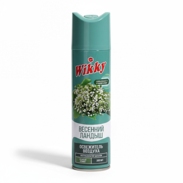 Викки Освежитель воздуха Весенний ландыш 300 мл (24)