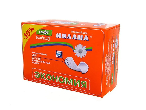 Прокл МИЛАНА Ультратонкие dolce soft 40 шт ежедн 