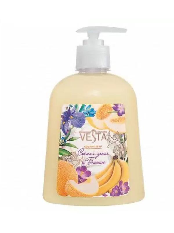 Веста Жидк Крем-мыло Сочная дыня и банан 0,45л