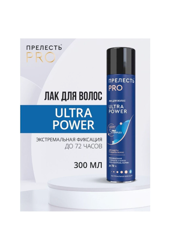 Лак Прелесть 300мл Ultra Power (6)