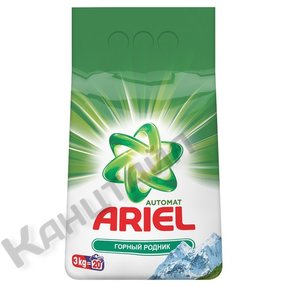 Порошок Ариель авт 3кг (д/белого)