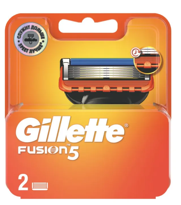 Картр. Жилетт 2шт Fusion (Original)