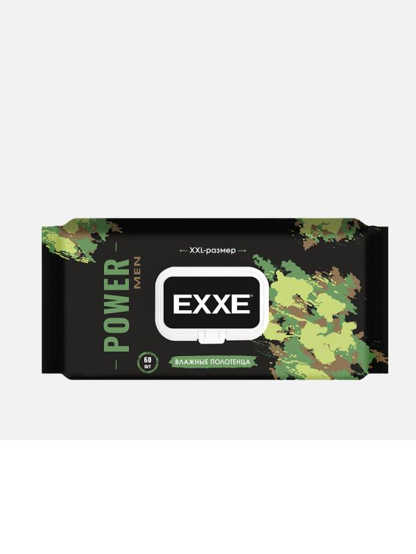 EXXE MEN Влажные полотенца POWER 60 шт*6/12