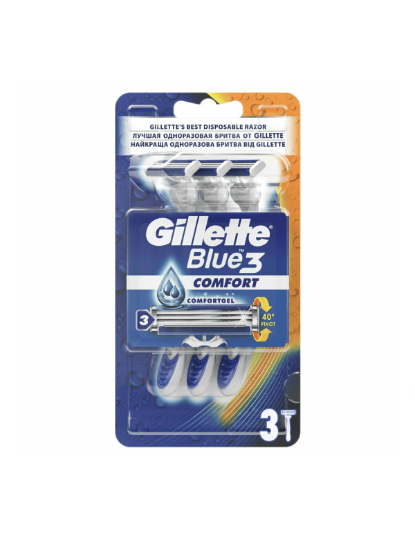 Жилетт Блю 3 Comfort однораз станок