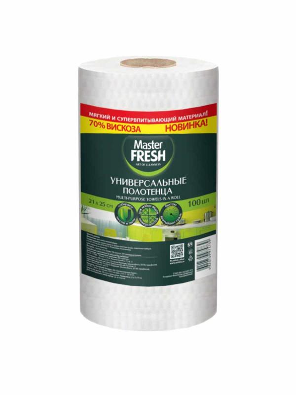 Мастер Фреш Полотенца универ рулон 100шт соты 21х25см