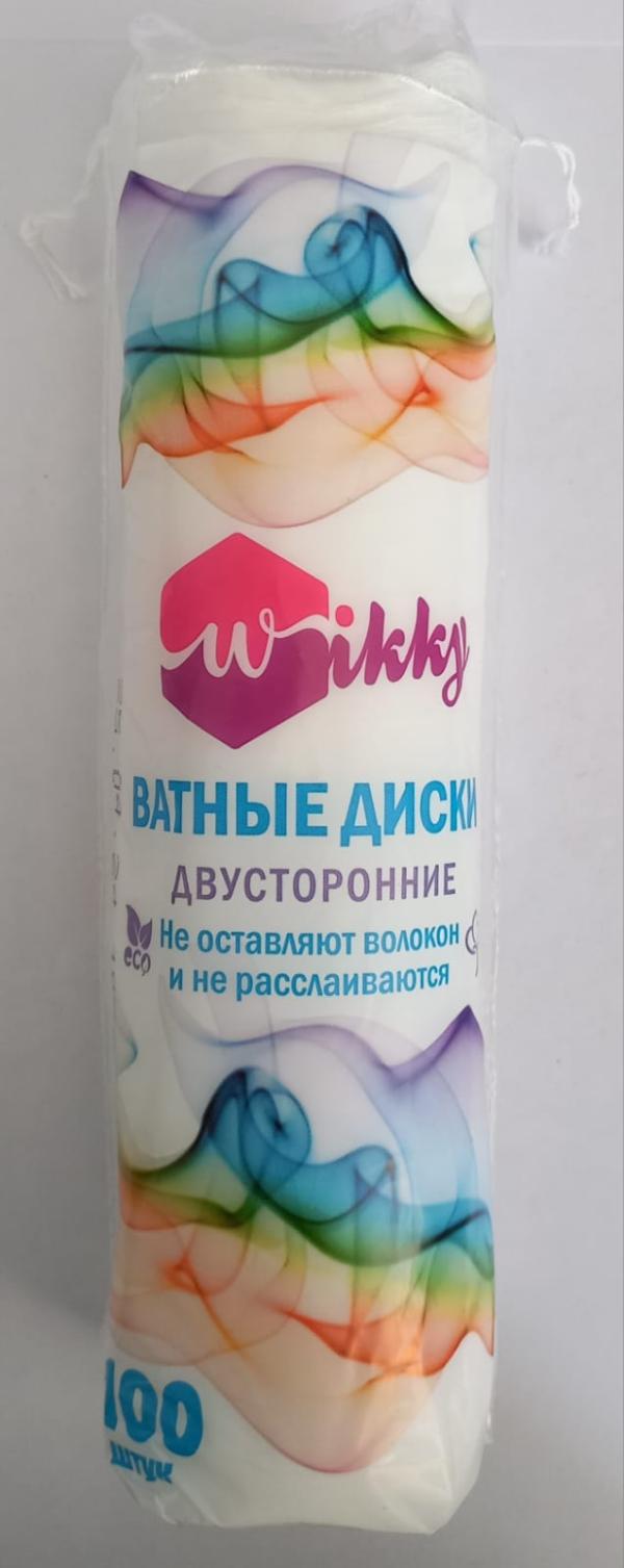 Ватные диски Wikky 100 шт./24