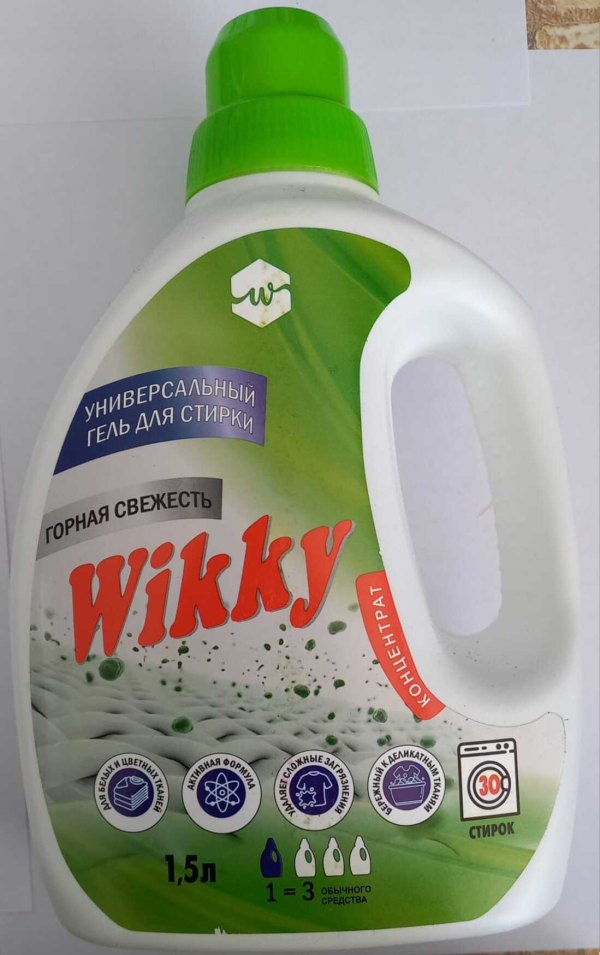 Гель для стирки Wikky 1,5 л 