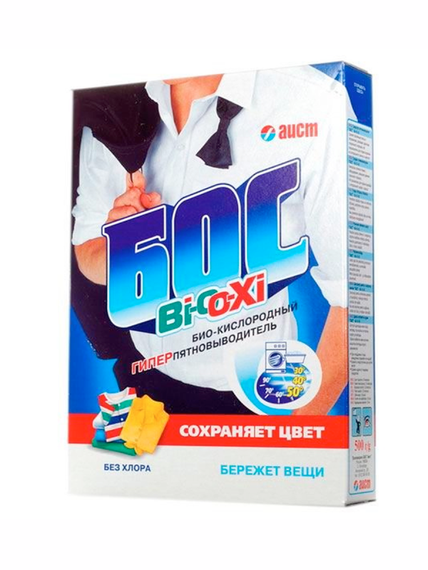 Пятновыводитель БОС-Bi-OXi 500гр.(30)