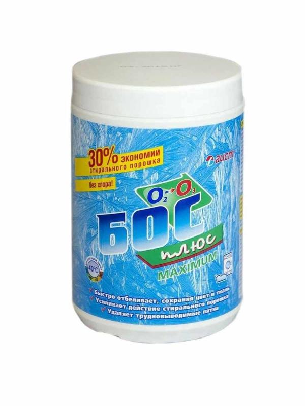 Отбеливатель БОС-плюс 600гр Банка