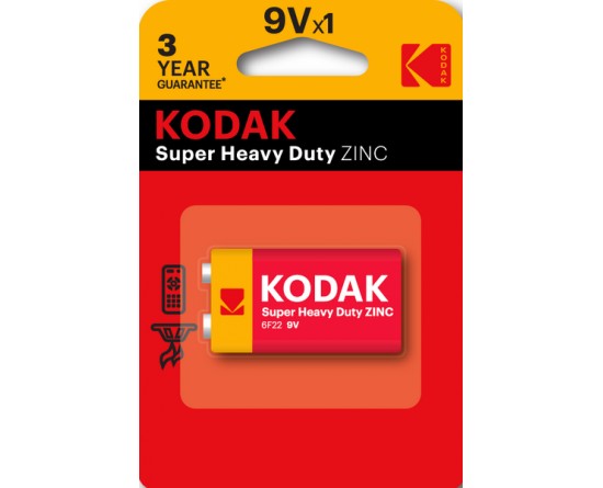 Бат. Kodak F22 КРОНА (10шт) на блистере