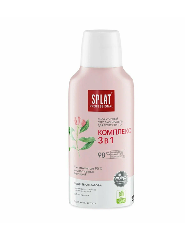 Сплат Опол-тель д/полости рта 275мл комплекс 3 в 1 