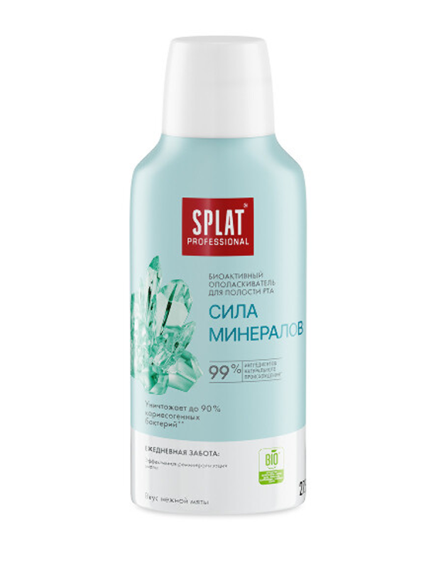 Сплат Опол-тель д/полости рта 275мл Сила минералов