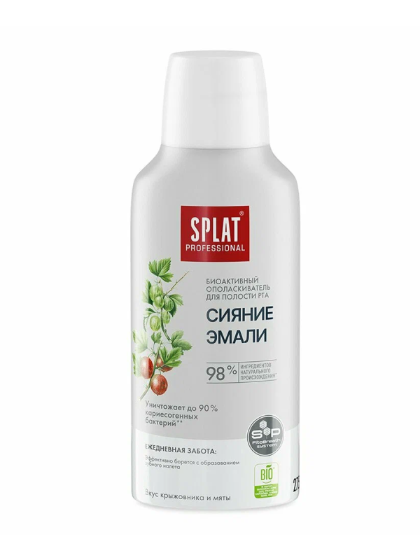 Сплат Опол-тель д/полости рта 275мл Сияние эмали