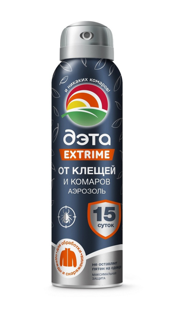 ДЭТА EXTRIME Аэрозоль 150мл. От клещей, комаров (проф) 4702