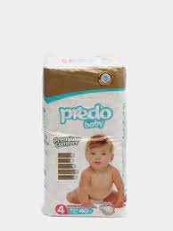 Подгузники д/детей Predo Baby 40 шт № 4 (7-18 кг.)