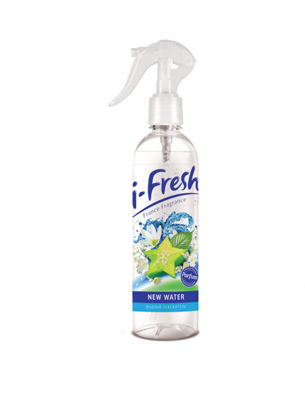 Освежитель воздуха ROMAX I-FRESH водный New water 345 мл