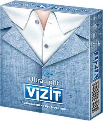 Презервативы VIZIT УЛЬТРАТОНКИЕ 3 шт