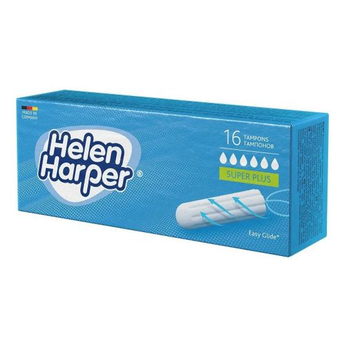 Тампоны б/аппликатора Helen Harper Super Plus 16 шт