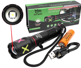 Фонарь ручной CH PM10 18650М-YG-166-3-TG