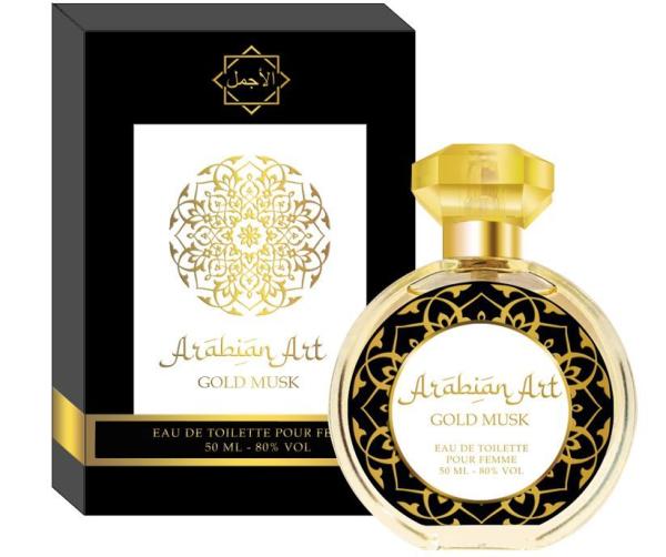 Парф. вода Arabian Art Gold Musk т/в жен 50мл