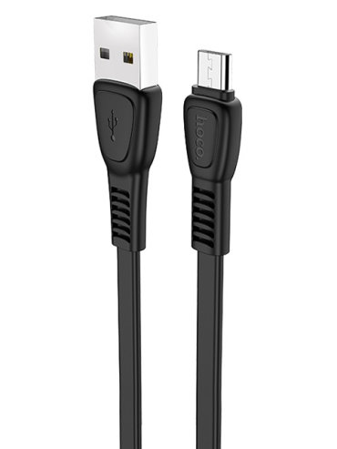 Кабель HOCO X25 USB (m)-Lightning (m) 1.0м 2.0A ПВХ черный (1/30/300)