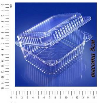 Контейнер однор прозр ПР-К-15В (М) 