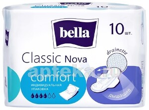 Прокл Белла Classic Nova Comfort drainette с крыл 10шт