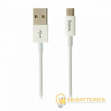 Кабель HOCO X23 USB (m)-microUSB (m) 1.0м 2.1A силикон белый (1/46/276)