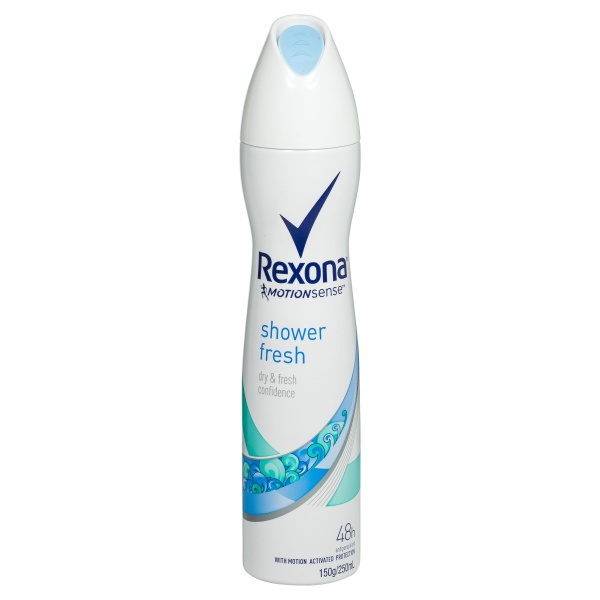 Рексона спрей 150мл Свежая Защита SHOWER FRESH  (жен) 