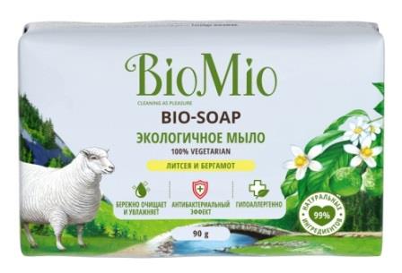 Мыло БиоМио Литсея и Бергамот 90 г bio-soap 