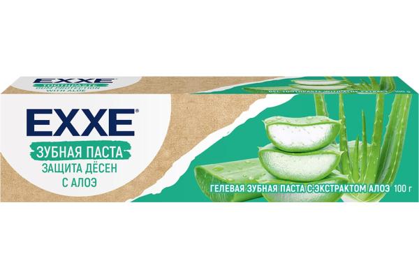 Зуб паста EXXE Защита дёсен с Алоэ, 100г 