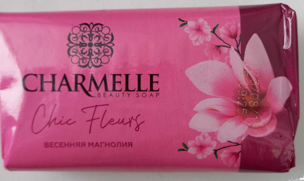 Мыло туалетное Alviero Charmelle 140гр Chic Fleurs Весенняя магнолия/48