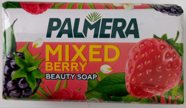 Мыло туалетное Alviero Palmera 140гр TROPIC Mixed Berry/48