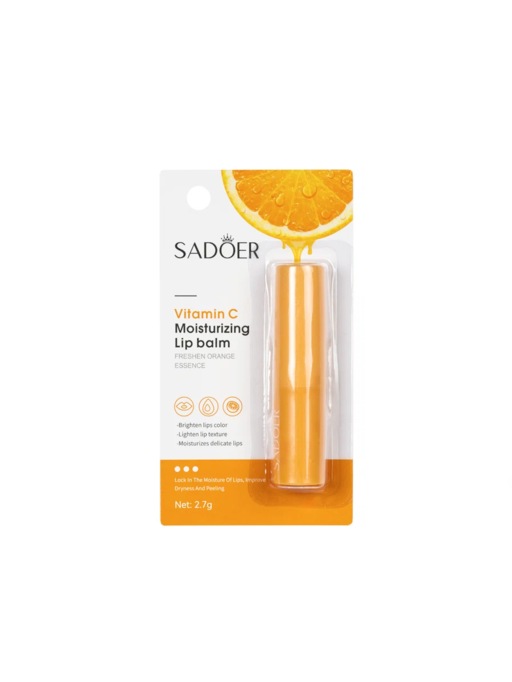 SADOER Бальзам для губ с витамином С Vitamin C Moisturizing Lip Balm, 2.7г
