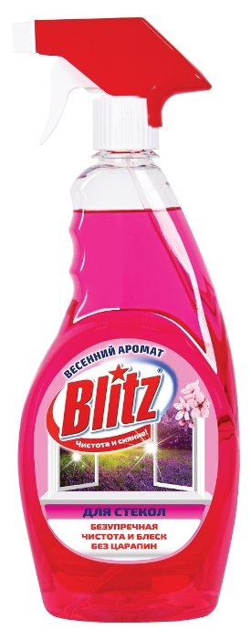 ДБХ Blitz д/стёкол Весенний аромат (курок) 500 мл