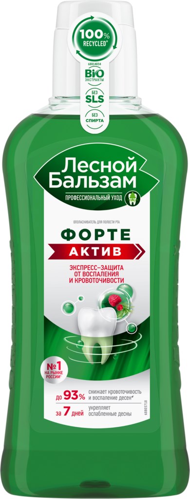 Лесной бальзам Опол-ль 400мл д/восстановления десен Форте актив