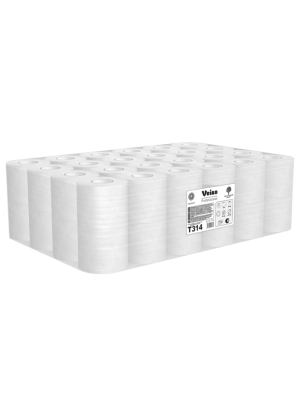 Туалетная бумага отельная 2-сл Veiro Professional Premium T314 (1пак=48рул) 20м