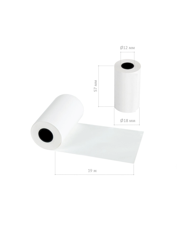Термолента (Кассовая лента)  57*19*12 