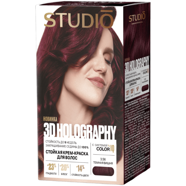 СТУДИО 3.56 Темная вишня 50/50/25/15 мл