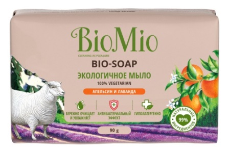 Мыло БиоМио Лаванда и Апельсин 90 г bio-soap 