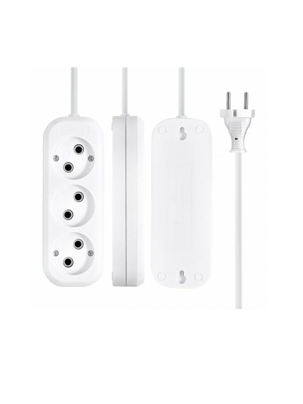 Удлинитель СОЮЗ ПВС 2х1 3 роз. 5м 10А E1М 860460