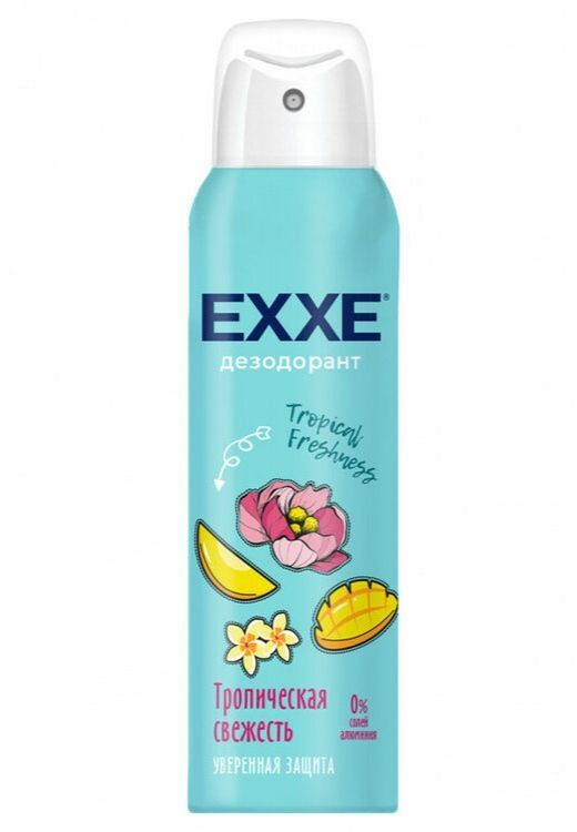 Дез спрей EXXE Женский Тропическая свежесть Tropical freshness, 150 мл